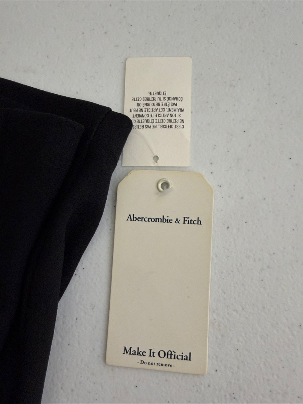Abercrombie & Fitch Women Midi Dress S Black V-Neck Sleeveless Midi Side Slit - Picture 9 of 11